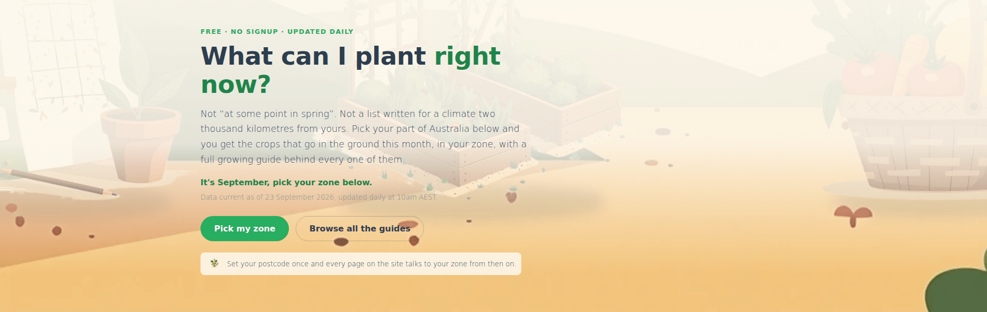 Plant Now: What You Can Actually Plant This Month
